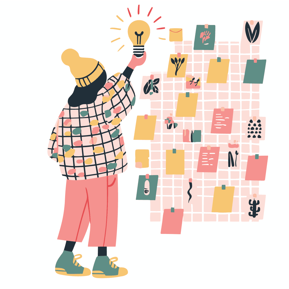 Illustration of people helping each other