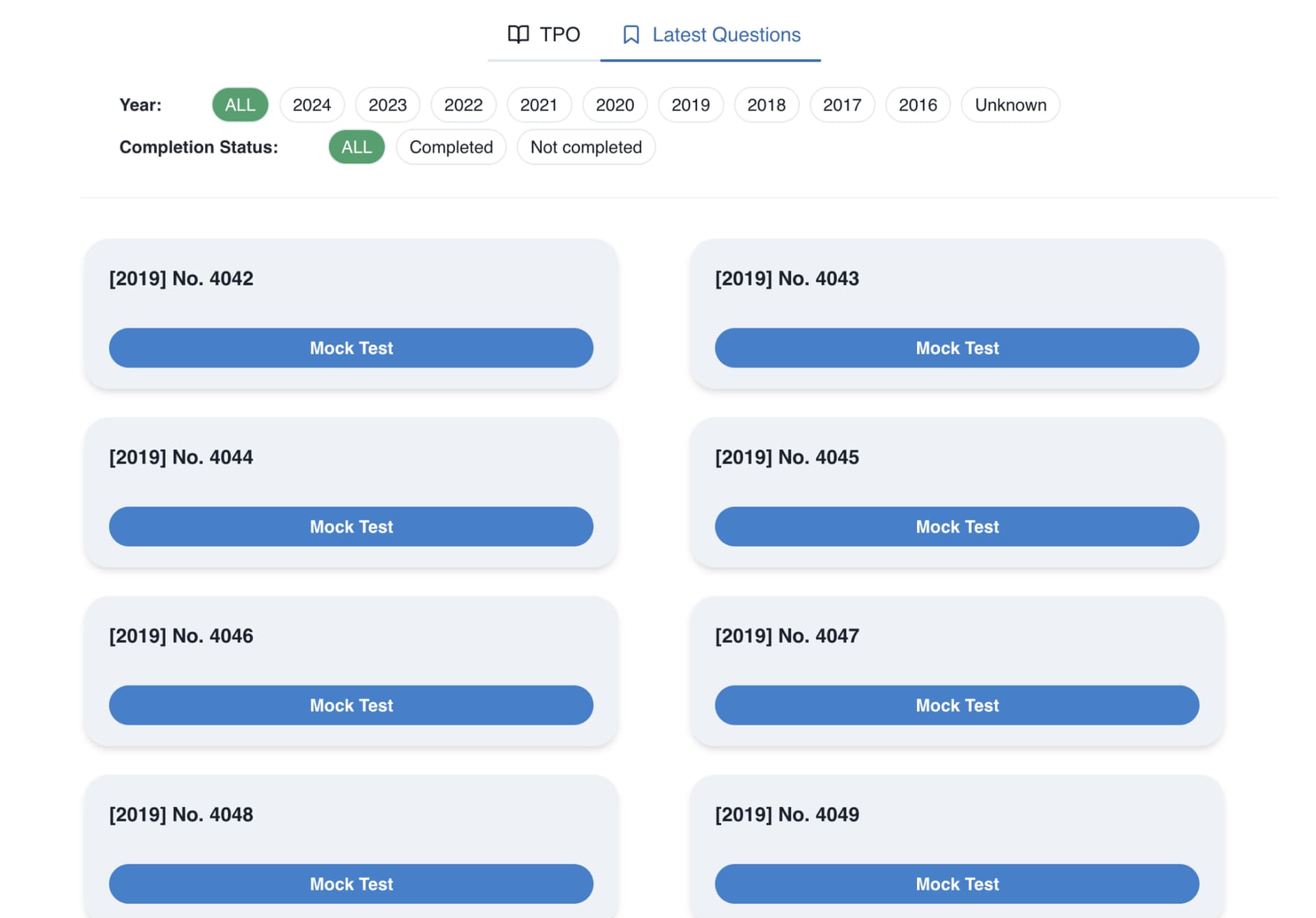 Extensive Question Bank, Fully Updated for the New TOEFL