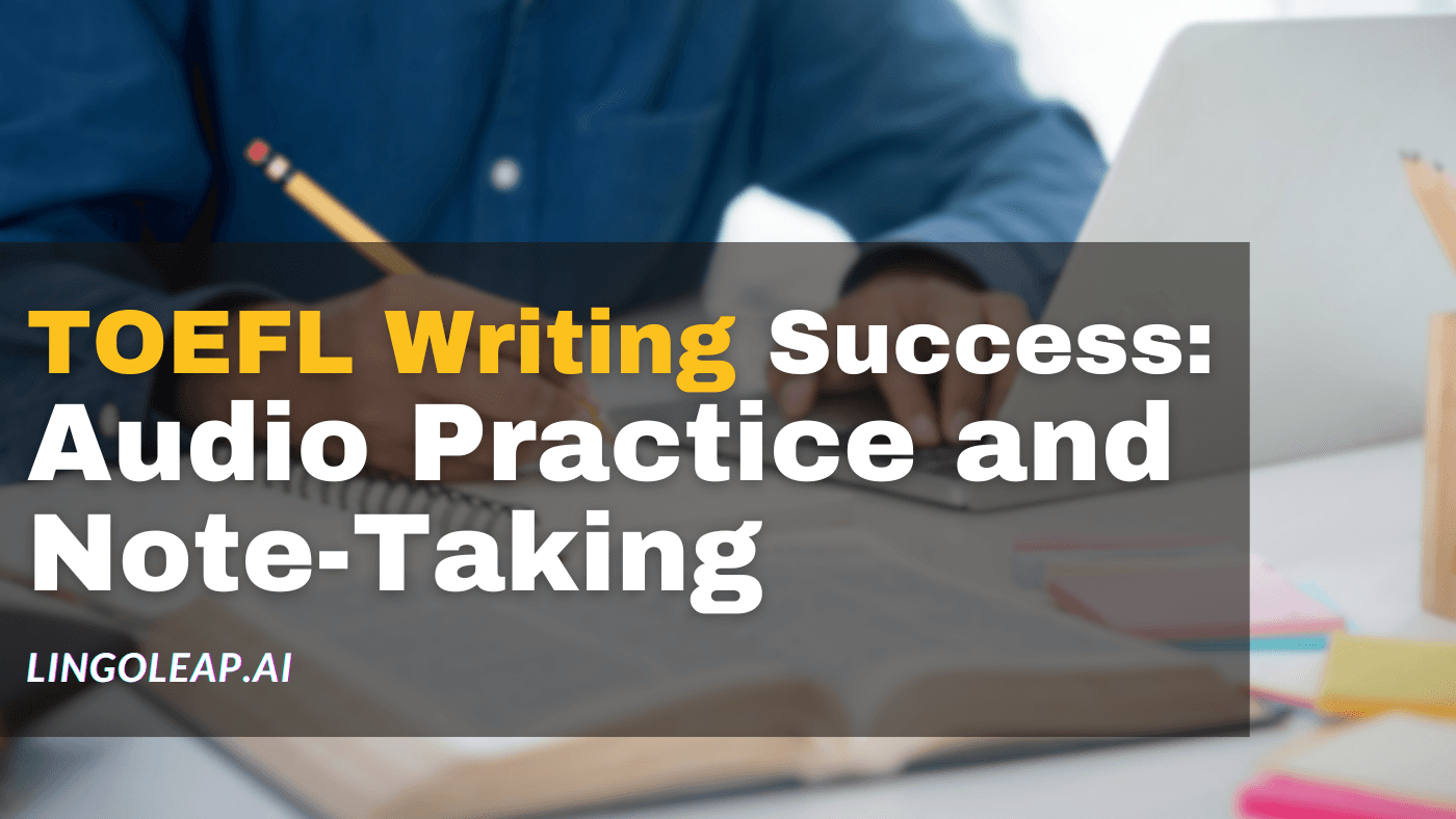 TOEFL Writing Success: Audio Practice and Note-Taking