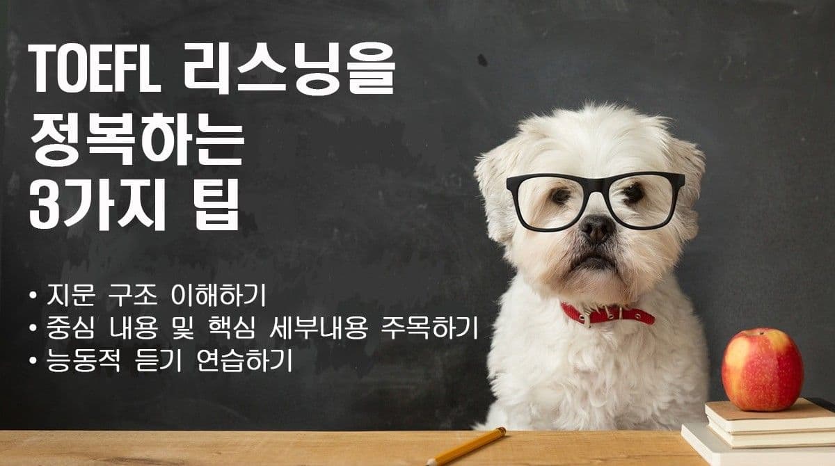 토플 리스닝이 어려운가요? 정복하기 위한 3가지 팁을 알려드려요!
