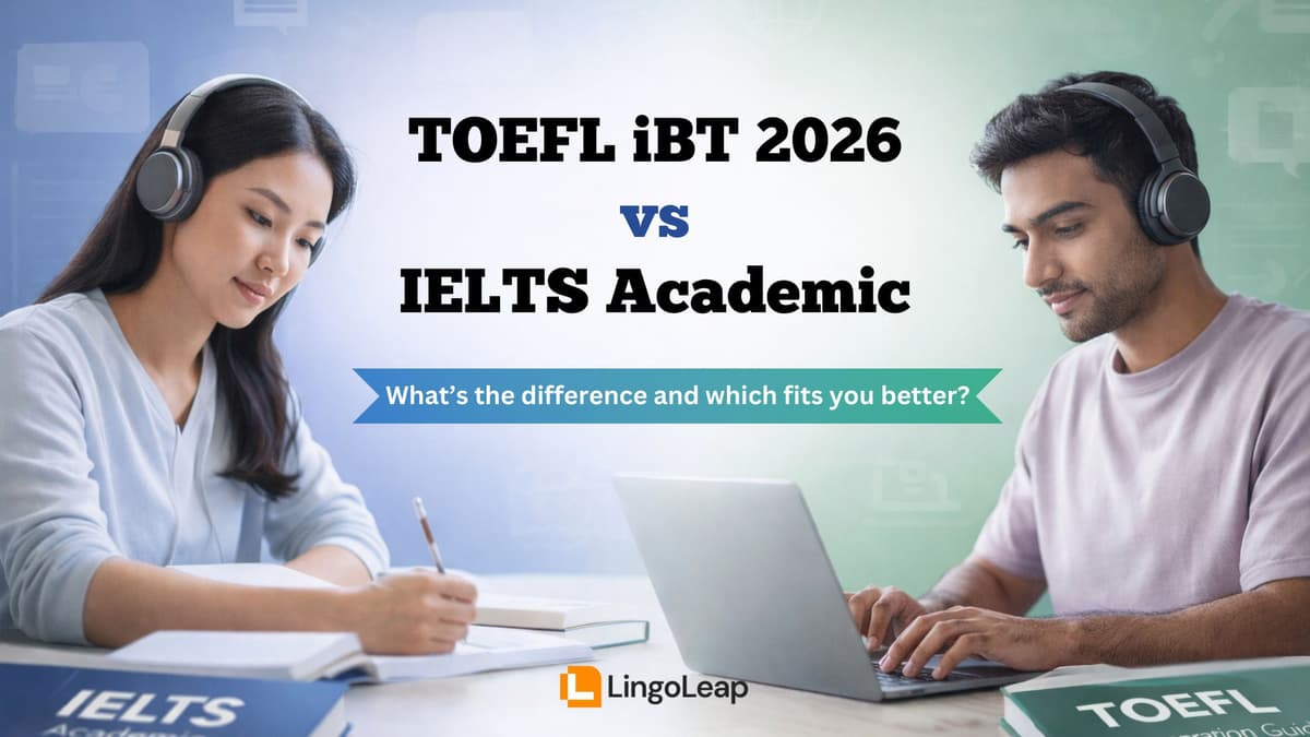 TOEFL 2026 vs IELTS: What’s the Difference and How to Choose?