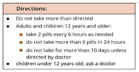 Read in Daily Life Example - Signs, Labels, and Short Public Information Texts