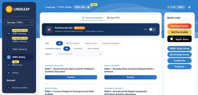 A screenshot of LingoLeap's product interface